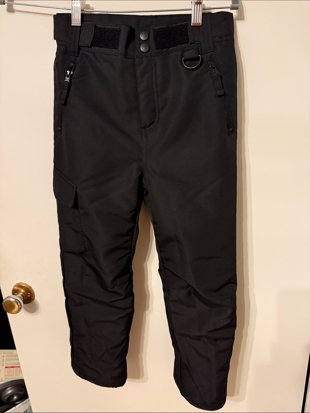 Canyon River Blues Black Kids Snow Pants